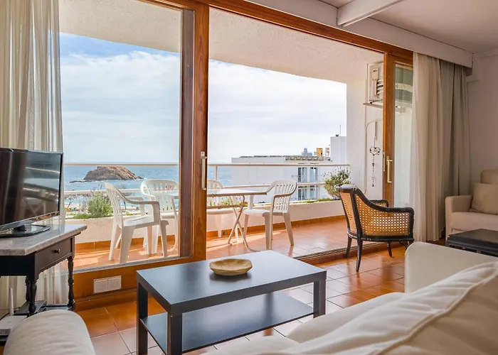 Mm-precioso Piso Con Terraza Y Vistas Al Mar A/c * Тосса-де-Мар