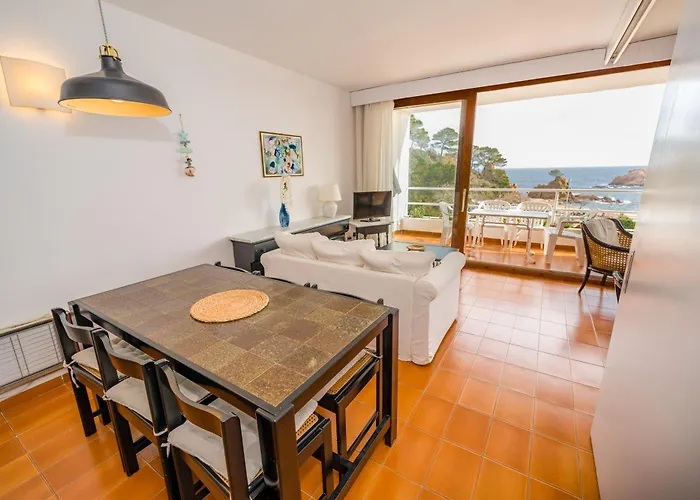 Mm-precioso Piso Con Terraza Y Vistas Al Mar A/c * Тосса-де-Мар